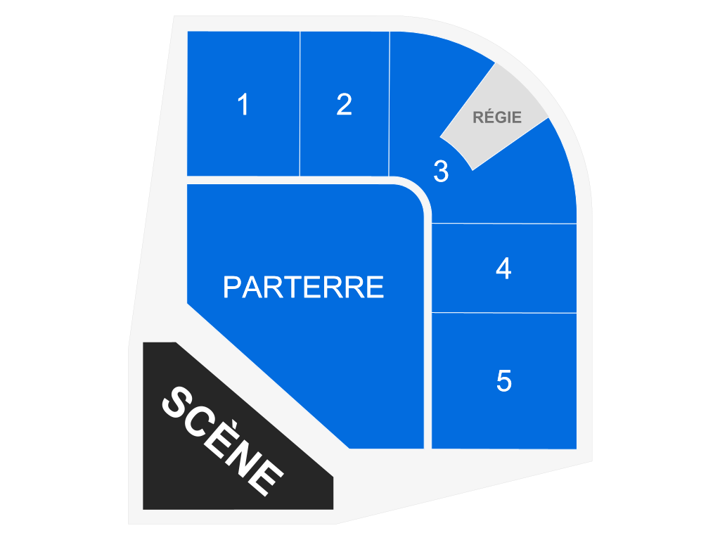 Venue seating chart for Cypress Hill for reference only